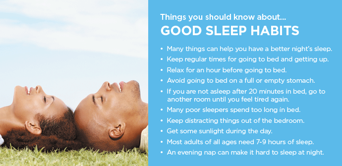 Healthy Sleeping Patterns