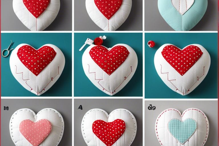 How to Make Heart Pillow – DIY Sewing Guide